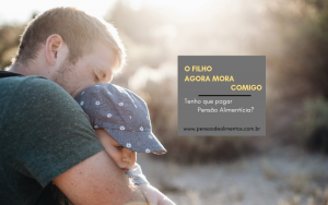 alimentos ao filho que mora comigo